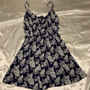 Forever 21 Navy Blue Romper